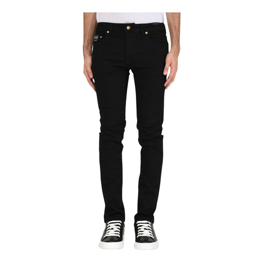 Versace Jeans Couture - Skinny Jeans - Svart - Herr - Storlek: W30,W36,W35,W31,W34,W33,W32,W38