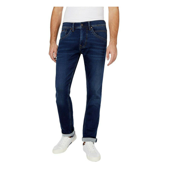 Pepe Jeans - Straight - Blå - Herr - Storlek: W31 L32,W36 L32,W29 L32