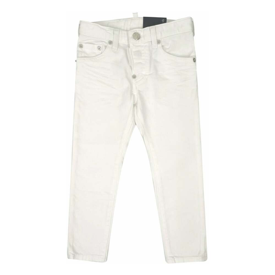 Dsquared2 - Jeans - Vit - Pojke - Storlek: 176 CM