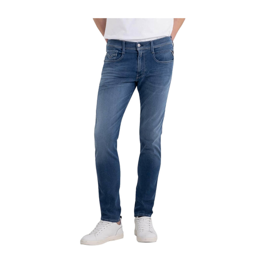 Replay - Jeans - Blå - Herr - Storlek: W40 L34,W34 L34,W38 L34,W32 L34,W36 L34,W33 L34,W32 L32,W36 L32,W30 L32,W31 L32,W33 L32,W34 L32