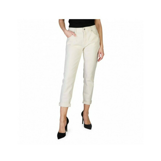 Pepe Jeans - Skinny Jeans - Vit - Dam - Storlek: W26,W25,W27,W28