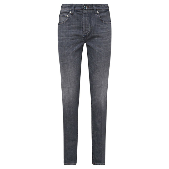 Barba - Skinny Jeans - Grå - Herr - Storlek: W33,W38,W40,W34,W30,W32,W36,W35,W31