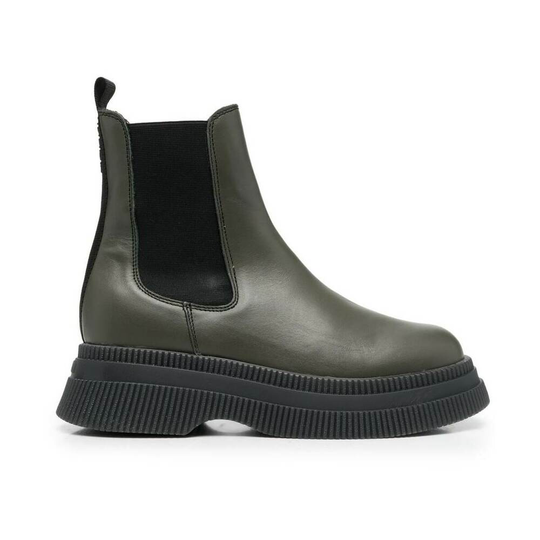 Ganni - Jodhpurs - Grön - Dam - Storlek: 38 Eu,37 Eu,36 Eu,40 Eu,39 EU