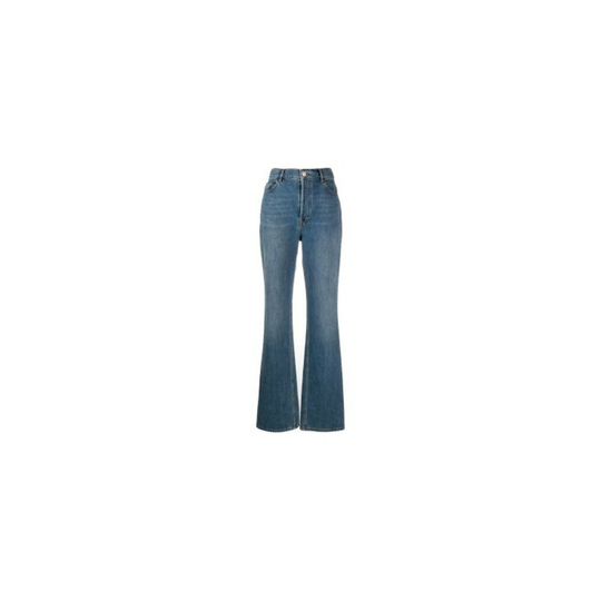 Balenciaga - Flare Jeans - Blå - Dam - Storlek: W27,W28