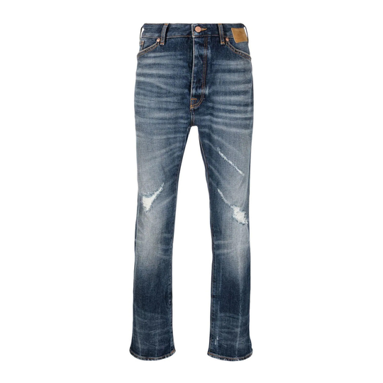Palm Angels - Skinny Jeans - Blå - Herr - Storlek: W32,W31