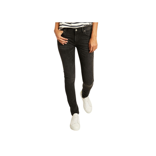 Nudie Jeans - Skinny Jeans - Svart - Dam - Storlek: W31,W29,W26,W25,W27,W30,W28