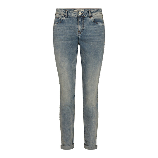MOS Mosh - Skinny Jeans - Blå - Dam - Storlek: W27,W26,W29,W28,W32,W31,W30