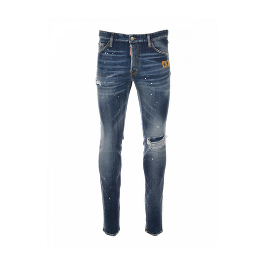 Dsquared2 - Skinny Jeans - Blå - Herr - Storlek: Xl,L,M,S