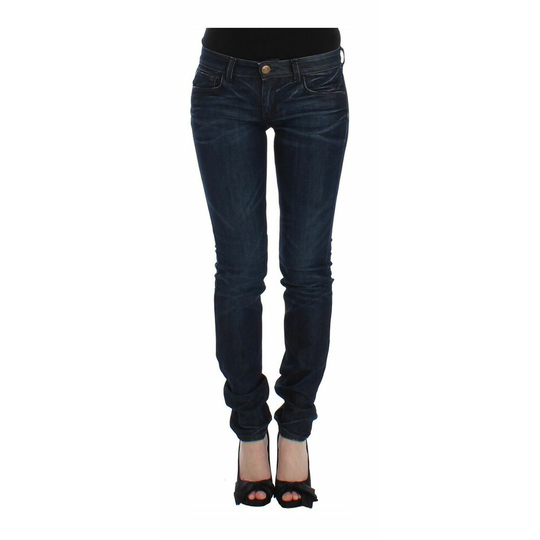 Ermanno Scervino - Skinny Jeans - Blå - Dam - Storlek: W26