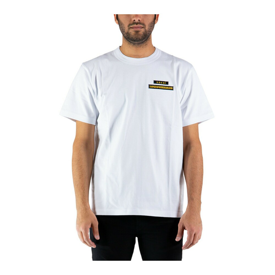 Sacai - T-shirts - Vit - Herr - Storlek: L,M,S