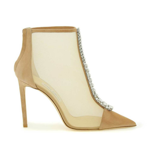 Jimmy Choo - Boots - Beige - Dam - Storlek: 39 EU