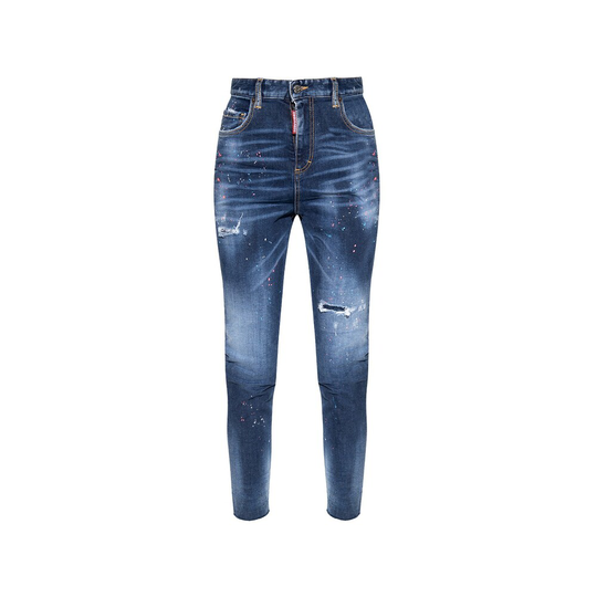 Dsquared2 - Skinny Jeans - Blå - Dam - Storlek: L,M,S,Xs,2Xs,3Xs