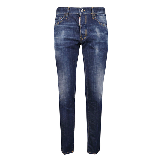 Dsquared2 - Skinny Jeans - Blå - Herr - Storlek: 2Xl,Xl,L,M