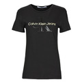 T-shirts med korta ärmar Calvin Klein Jeans GLOSSY MONOGRAM SLIM TEE