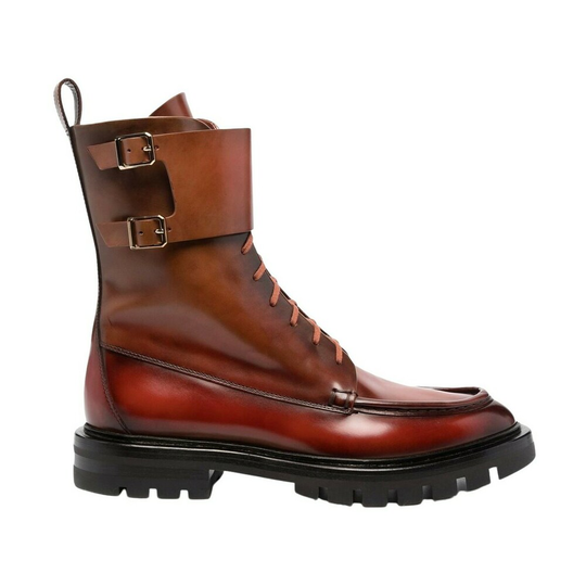 Santoni - Boots - Brun - Dam - Storlek: 36 EU