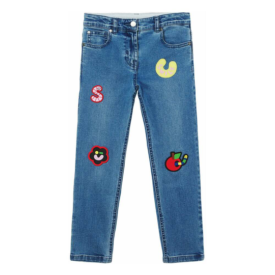Stella McCartney - Jeans - Blå - Flicka - Storlek: 116 Cm,140 Cm,152 Cm,104 Cm,128 Cm,110 Cm,92 CM