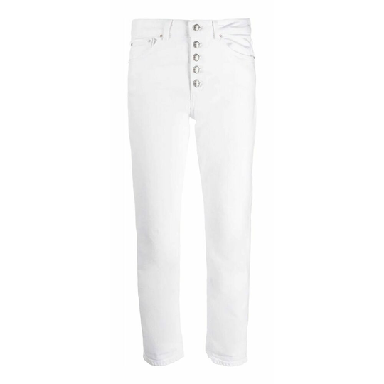 Dondup - Skinny Jeans - Vit - Dam - Storlek: W26,W25,W28,W29,W27