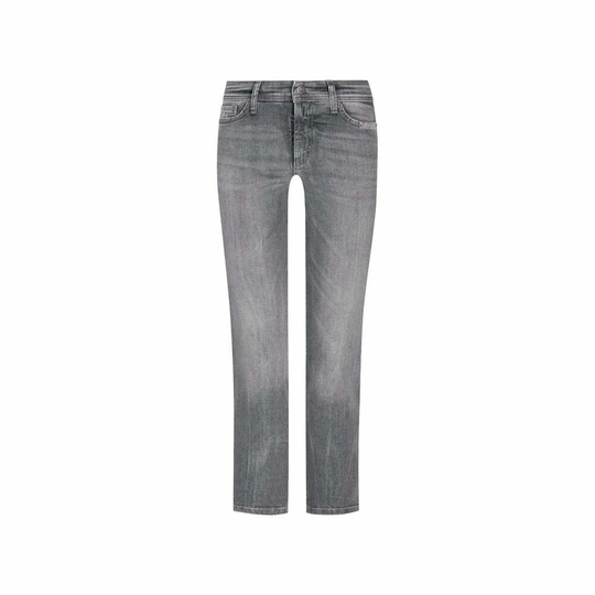 Cambio - Jeans - Grå - Dam - Storlek: XS