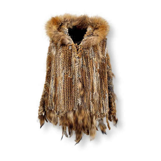 Levinsky - Capes och Ponchos - Beige - Dam - Storlek: ONE Size