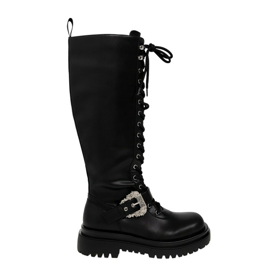 Versace Jeans Couture - Jodhpurs - Svart - Dam - Storlek: 36 Eu,41 Eu,39 Eu,38 EU