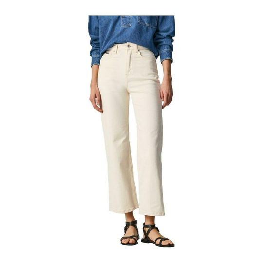 Pepe Jeans - Boyfriend Jeans - Vit - Dam - Storlek: W27 L28,W25 L28,W29 L28,W26 L28,W24 L28,W30 L28