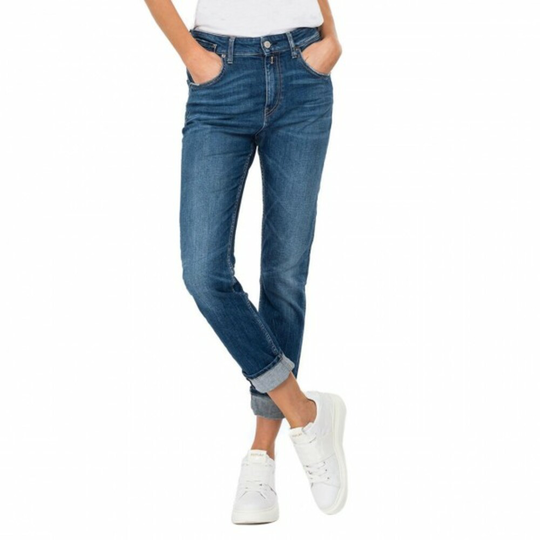 Replay - Skinny Jeans - Blå - Dam - Storlek: W25