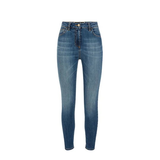 Elisabetta Franchi - Skinny Jeans - Blå - Dam - Storlek: W32,W30