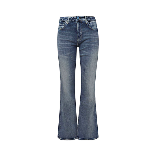 Ganni - Flare Jeans - Blå - Dam - Storlek: W25,W28,W29,W27,W26