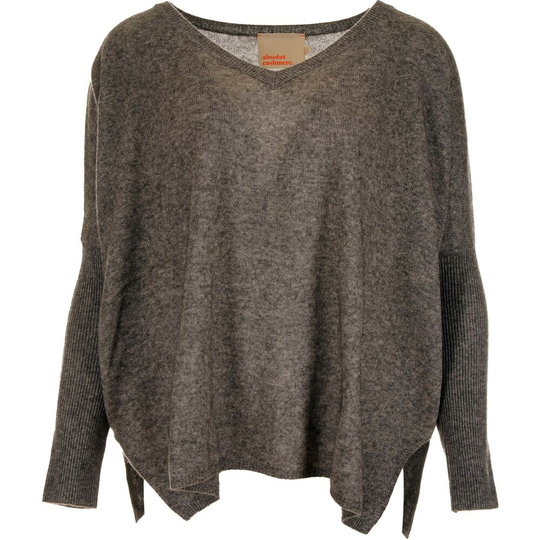 Absolut Cashmere - Stickade tröjor & koftor - Brun - Dam - Storlek: S