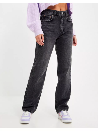 Gina Tricot 90s high waist jeans High waisted jeans Offblack