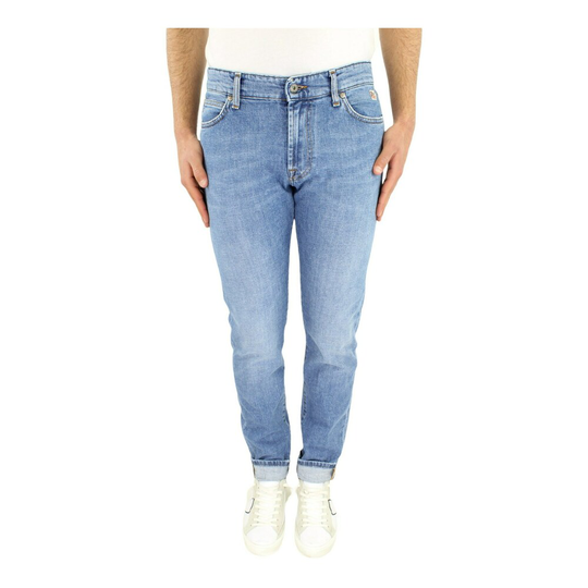 Roy Roger's - Skinny Jeans - Blå - Herr - Storlek: W42,W44