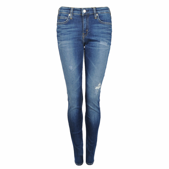 Calvin Klein - Skinny Jeans - Blå - Dam - Storlek: W27