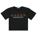 T-shirts med korta ärmar Calvin Klein Jeans CK REPEAT FOIL BOXY T-SHIRT