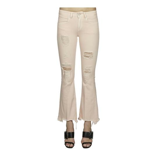 Dondup - Flare Jeans - Rosa - Dam - Storlek: W27,W28