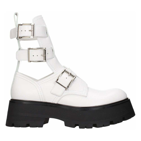 Alexander McQueen - Boots - Vit - Dam - Storlek: 38 Eu,36 Eu,40 Eu,37 1/2 Eu,37 EU