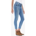 Byxor Le Temps des Cerises Jeans slim femme fawn pulp 7/8 N°4