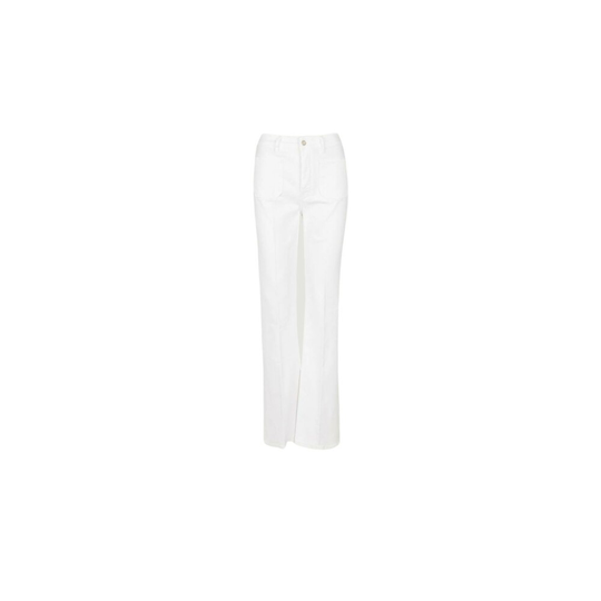 Reiko - Flare Jeans - Vit - Dam - Storlek: W28