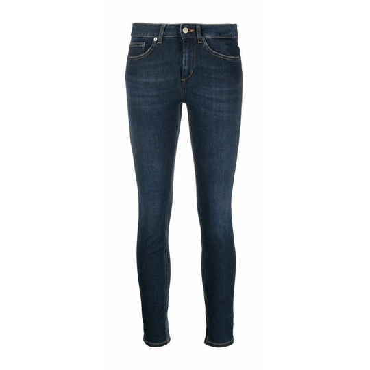 Dondup - Skinny Jeans - Blå - Dam - Storlek: W27,W25