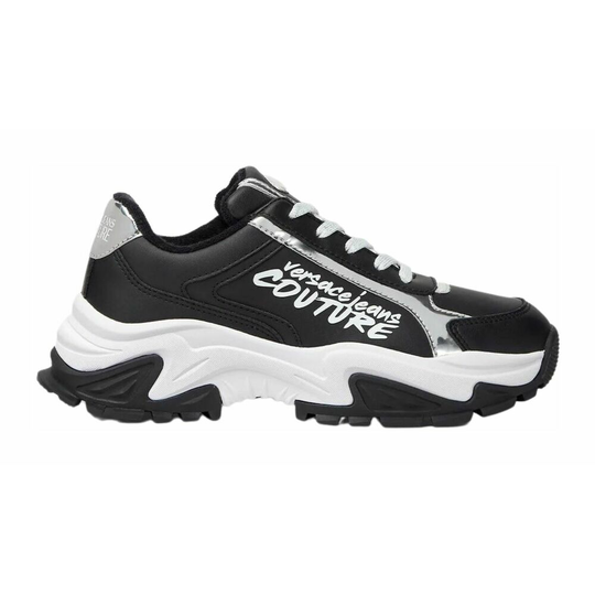 Versace Jeans Couture - Sneakers - Svart - Dam - Storlek: 38 Eu,36 Eu,40 Eu,37 Eu,39 EU