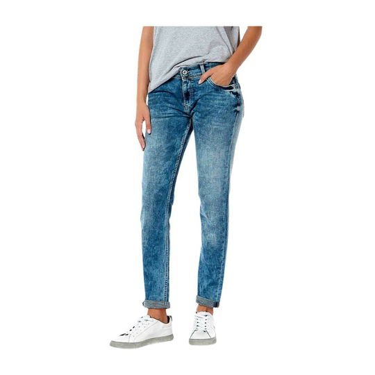 Pepe Jeans - Skinny Jeans - Blå - Dam - Storlek: W27 L30