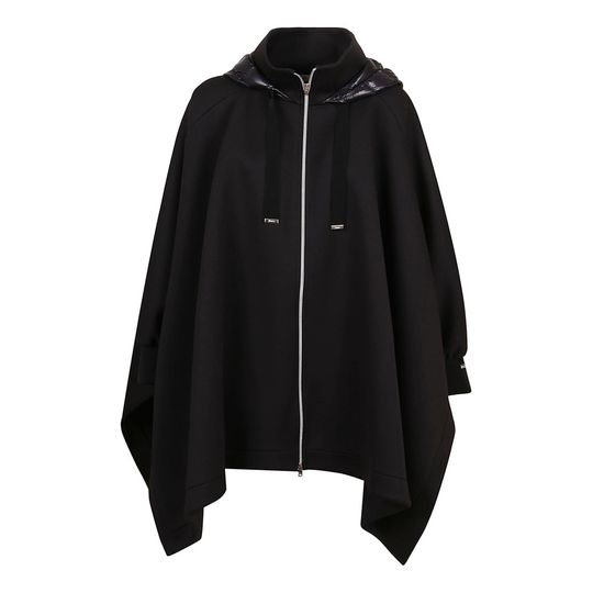 Herno - Capes och Ponchos - Svart - Dam - Storlek: S