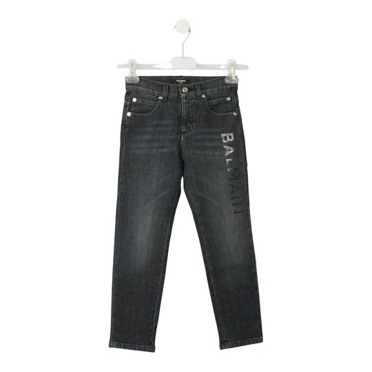 Balmain - Jeans - Svart - Pojke - Storlek: 140 Cm,164 Cm,128 CM