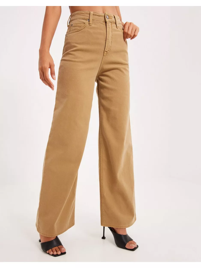 Lee Jeans Stella a Line High waisted jeans Camel