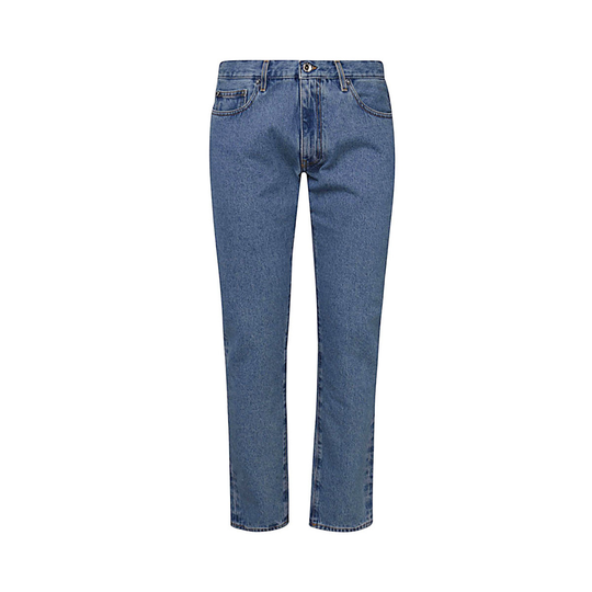 Off White - Jeans - Blå - Herr - Storlek: W31,W32
