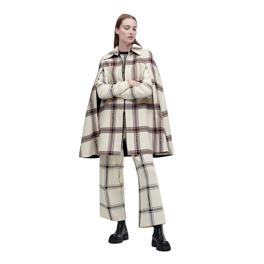 Karl Lagerfeld - Capes och Ponchos - Vit - Dam - Storlek: S
