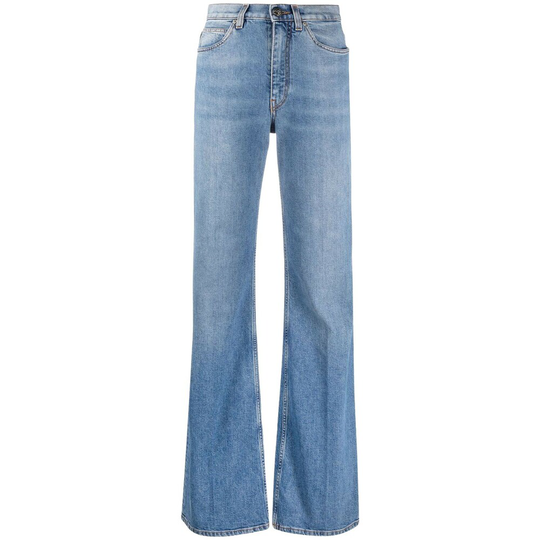 Etro - Flare Jeans - Blå - Dam - Storlek: W29