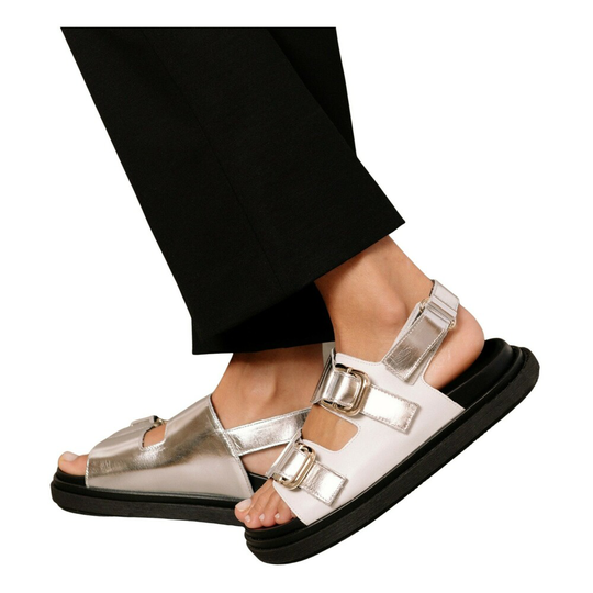 Alohas - Sandaler - Grå - Dam - Storlek: 38 Eu,39 Eu,36 Eu,35 Eu,41 Eu,40 EU