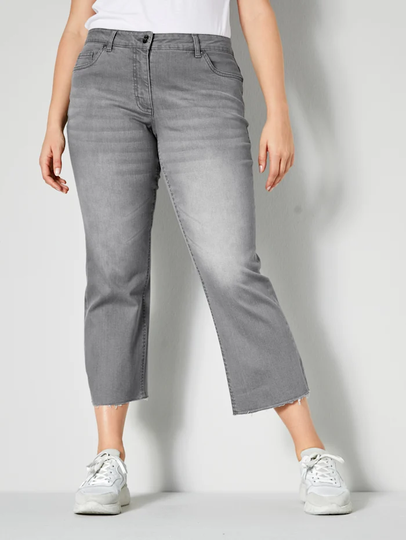 Jeans - fransiga nedtill Dollywood Grey