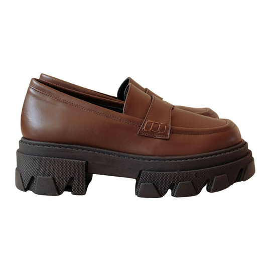 Alohas - Loafers - Brun - Dam - Storlek: 38 Eu,39 Eu,42 Eu,37 Eu,36 Eu,35 Eu,41 Eu,40 EU