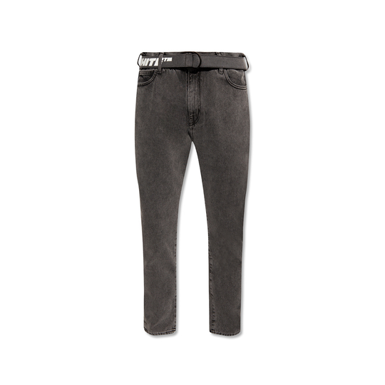 Off White - Jeans - Grå - Herr - Storlek: W29